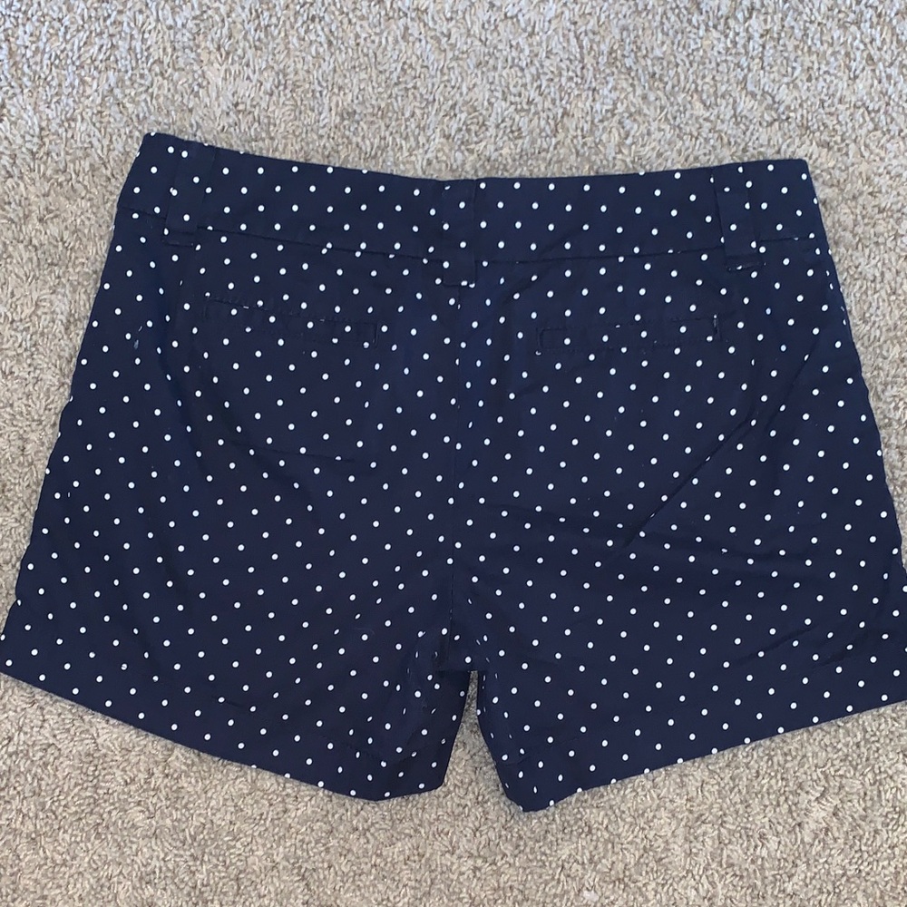 Tommy Hilfiger Women’s Navy Blue Polka Dot Summer Shorts Size 8 - Picture 6 of 8
